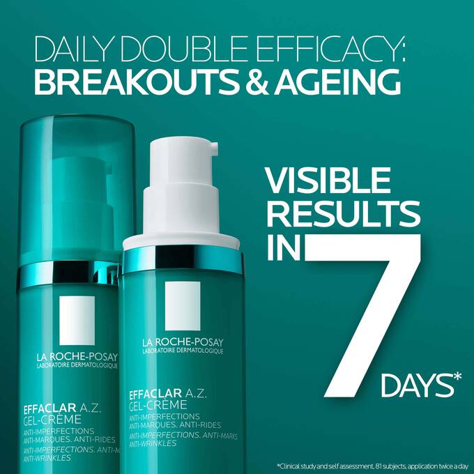 La Roche-Posay Effaclar A.Z Gel Cream Moisturiser 40ml