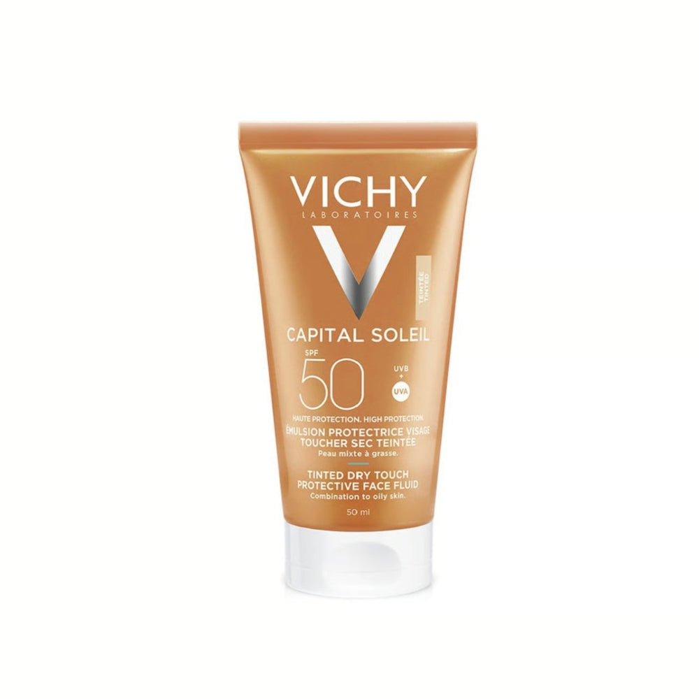 Vichy Capital Soleil SPF 50 Tinted Dry Touch Protective Face Fluid 50ml