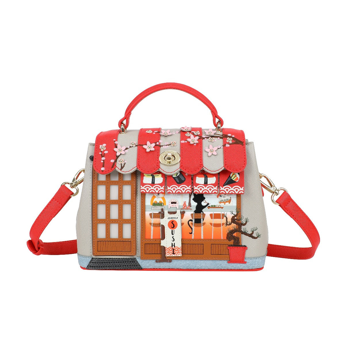 Vendula Sushi- Grey Edition Mini Grace Bag