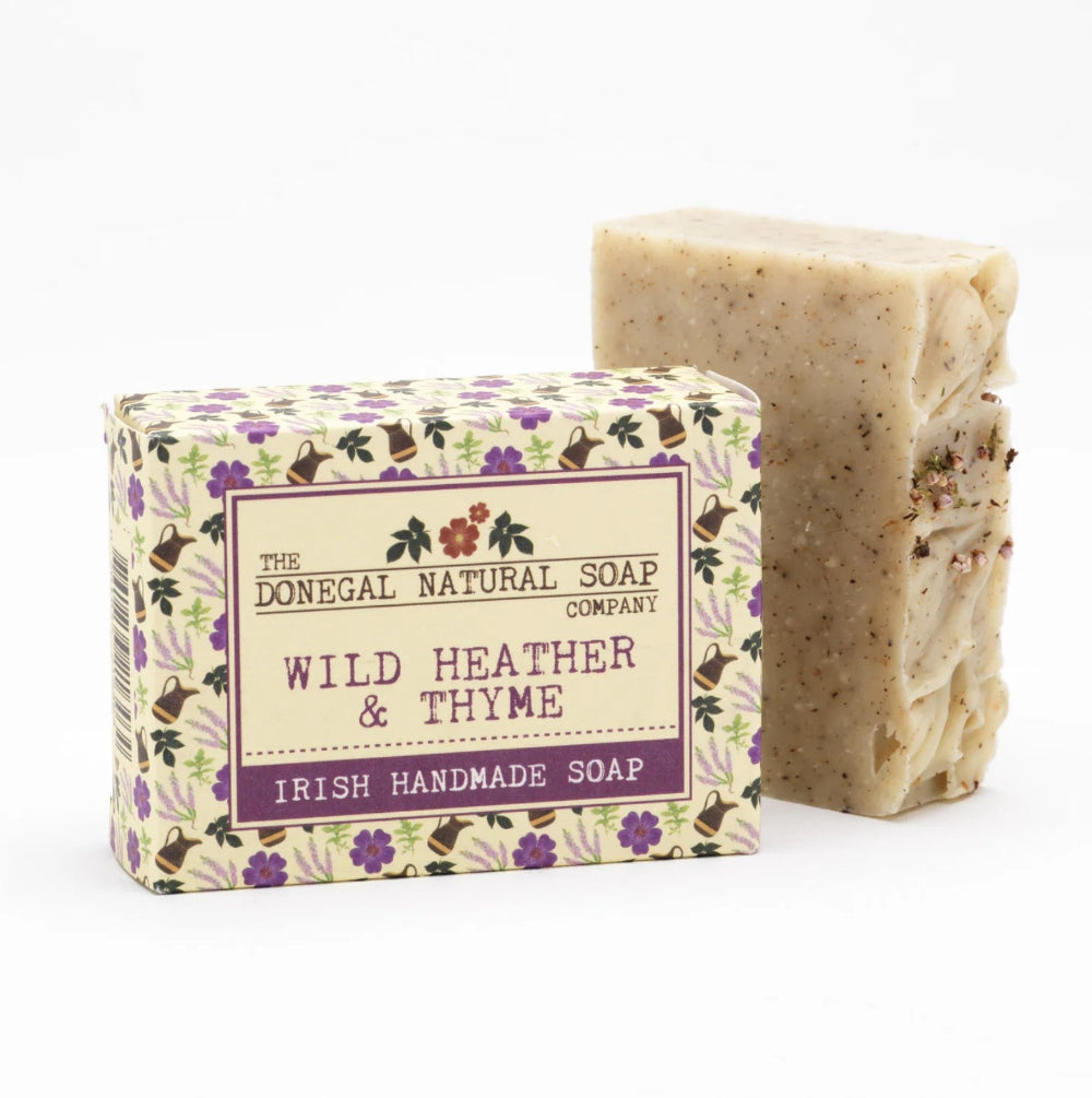 Donegal Natural Soap - Wild Heather & Thyme Natural Irish Soap Bar 100g