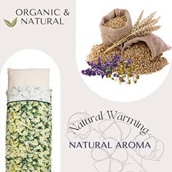Aromedi - Therapeutic Wheat Pillow With Lavender