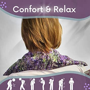 Aromedi - Therapeutic Wheat Pillow With Lavender