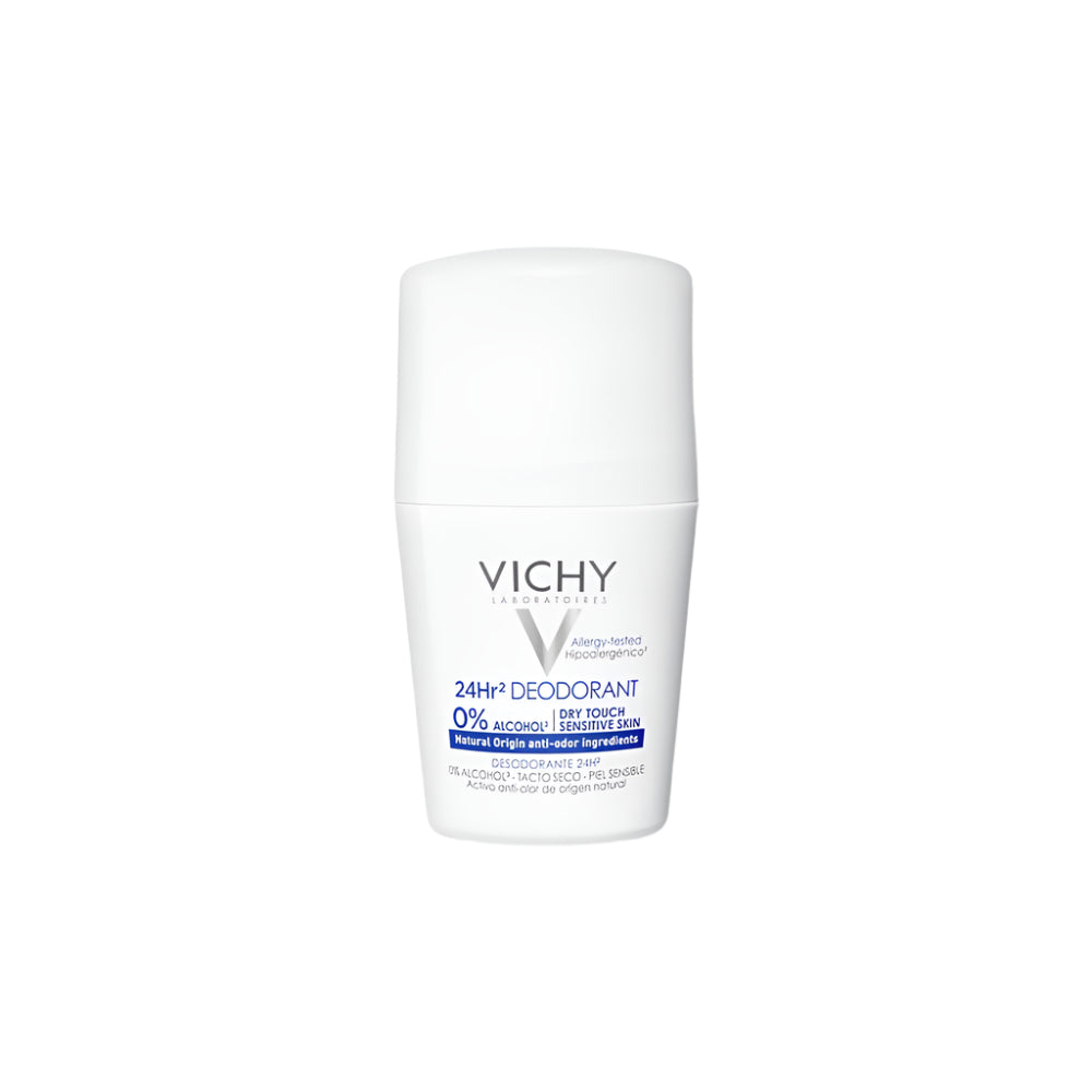 Vichy 24hr Dry Touch Aluminium Salt Free Roll On Deodorant  50ml