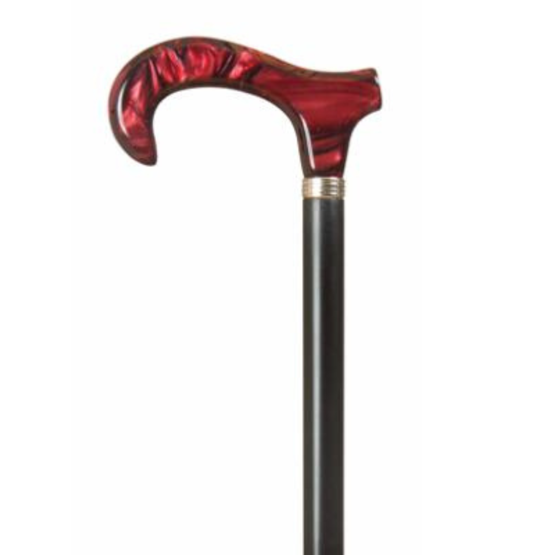 Classic Canes - Ladies Acrylic Derby Modern Cane Walking Stick