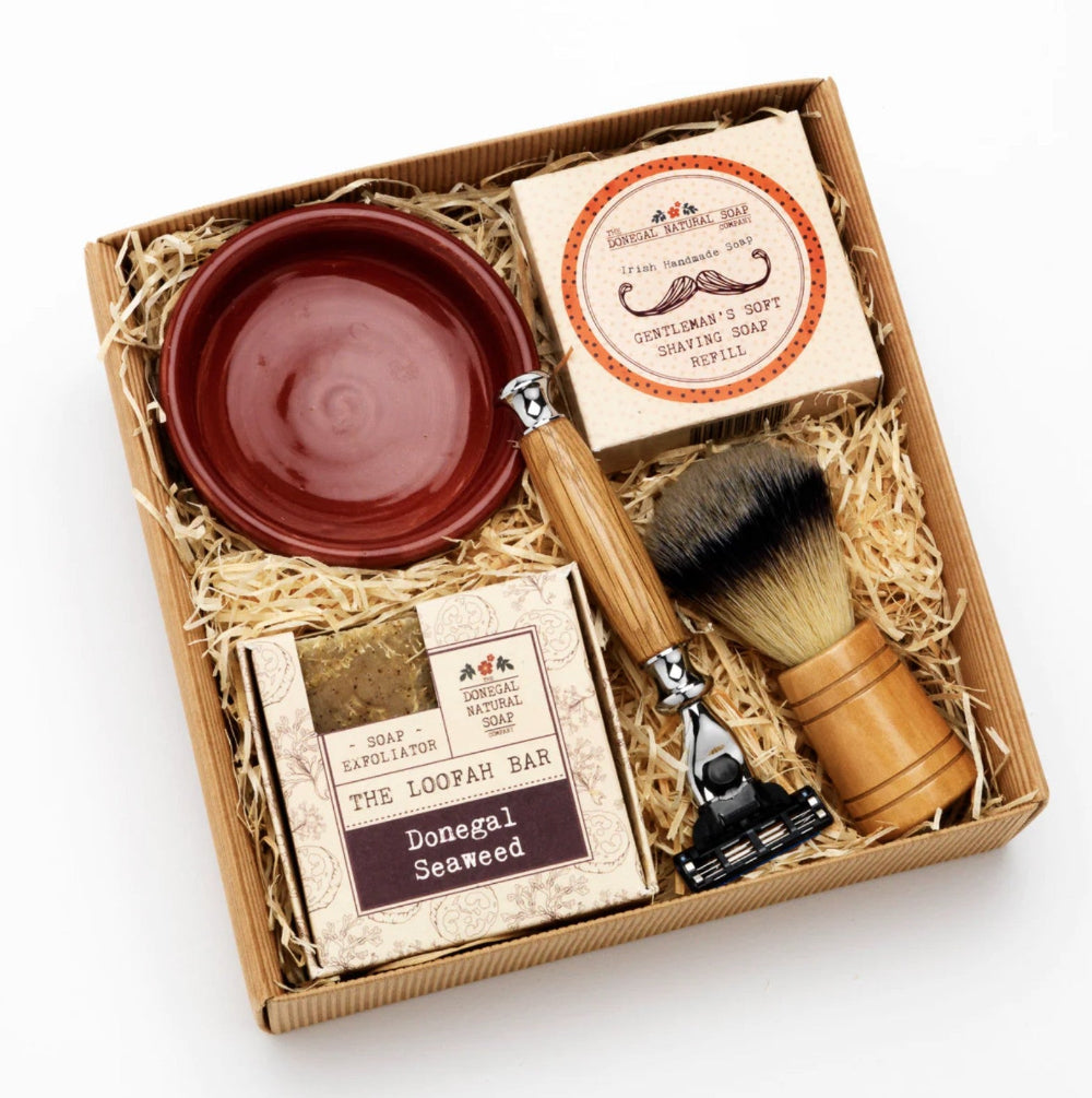 Donegal Natural Soap - An Fear Dathúil Natural Shaving Skincare Set