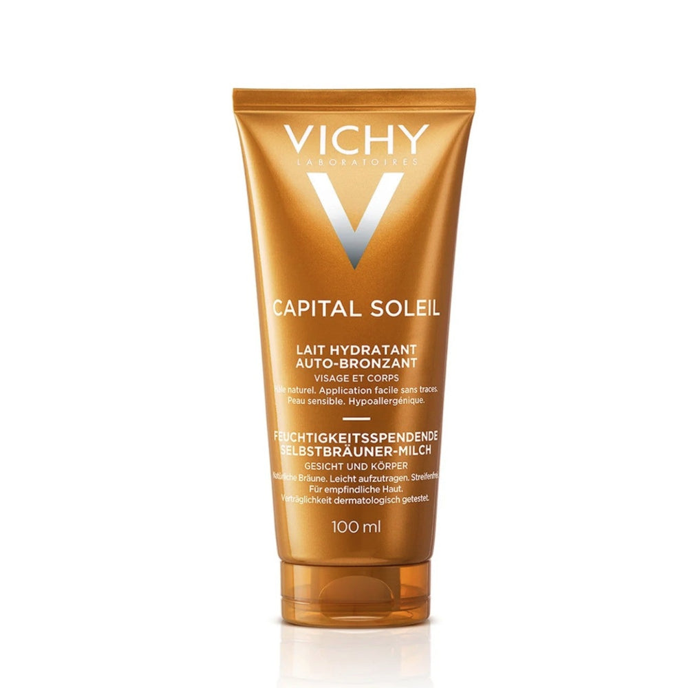 Vichy Capital Soleil Hydrating Self-Tanning Milk Face & Body 100ml