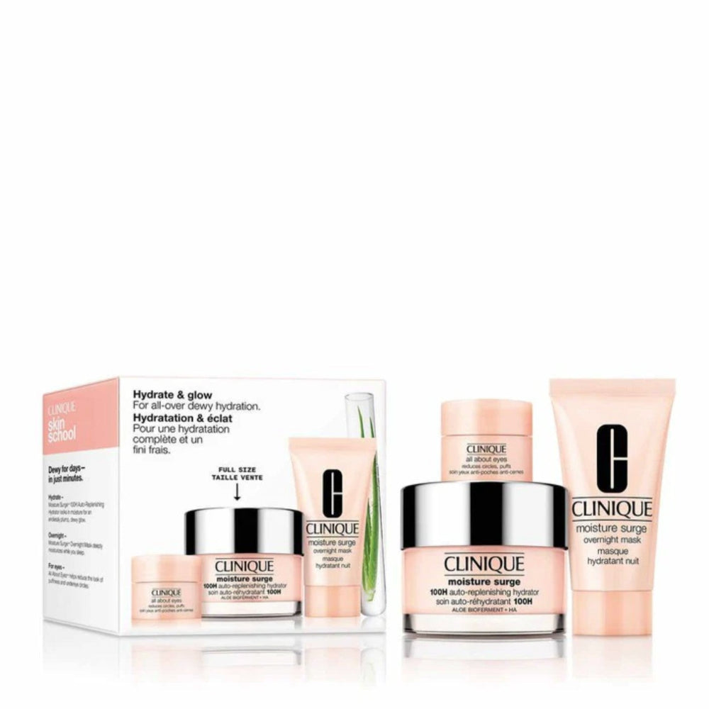 Clinique Hydrate & Glow Moisture Surge Skincare Gift Set