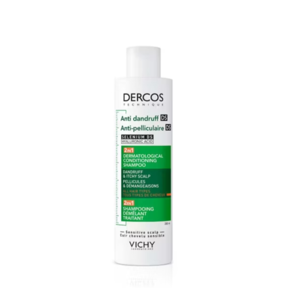 Vichy Dercos Anti-Dandruff 2-in-1 Conditioning Shampoo 200ml