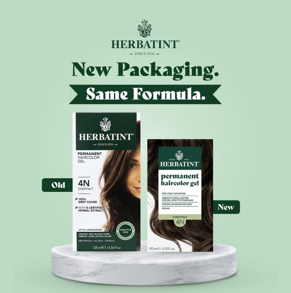 Herbatint Permanent Hair Colour Gel - Natural Colours New Packaging