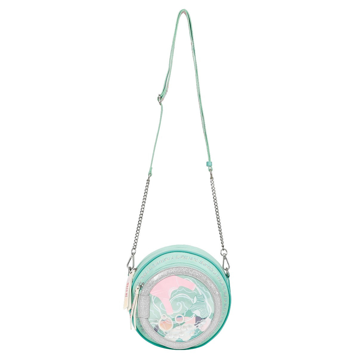 Vendula Bubble Cats Laundromat Round Washer Backpack