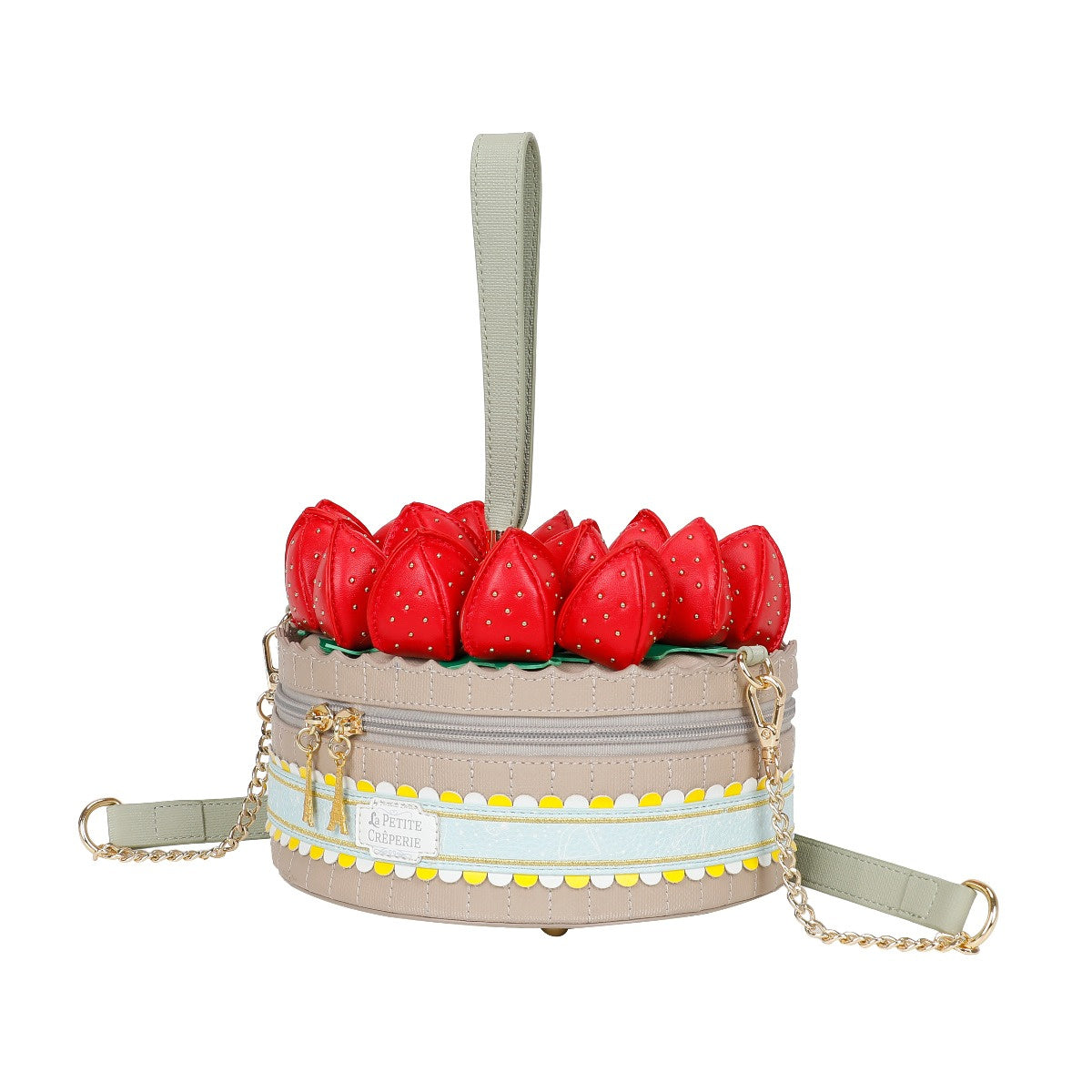 Vendula La Petite Creperie Strawberry Tarte Bag