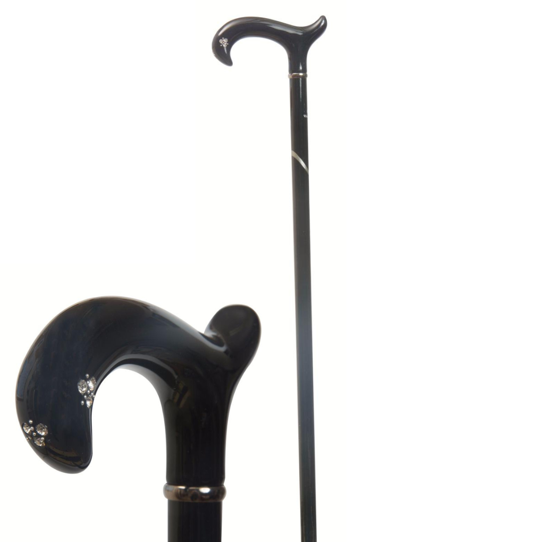 Classic Canes - Ladies Swarovski Elements Derby Walking Stick