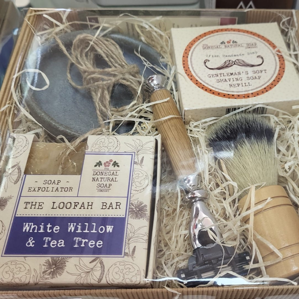 Donegal Natural Soap - An Fear Dathúil Natural Shaving Skincare Set