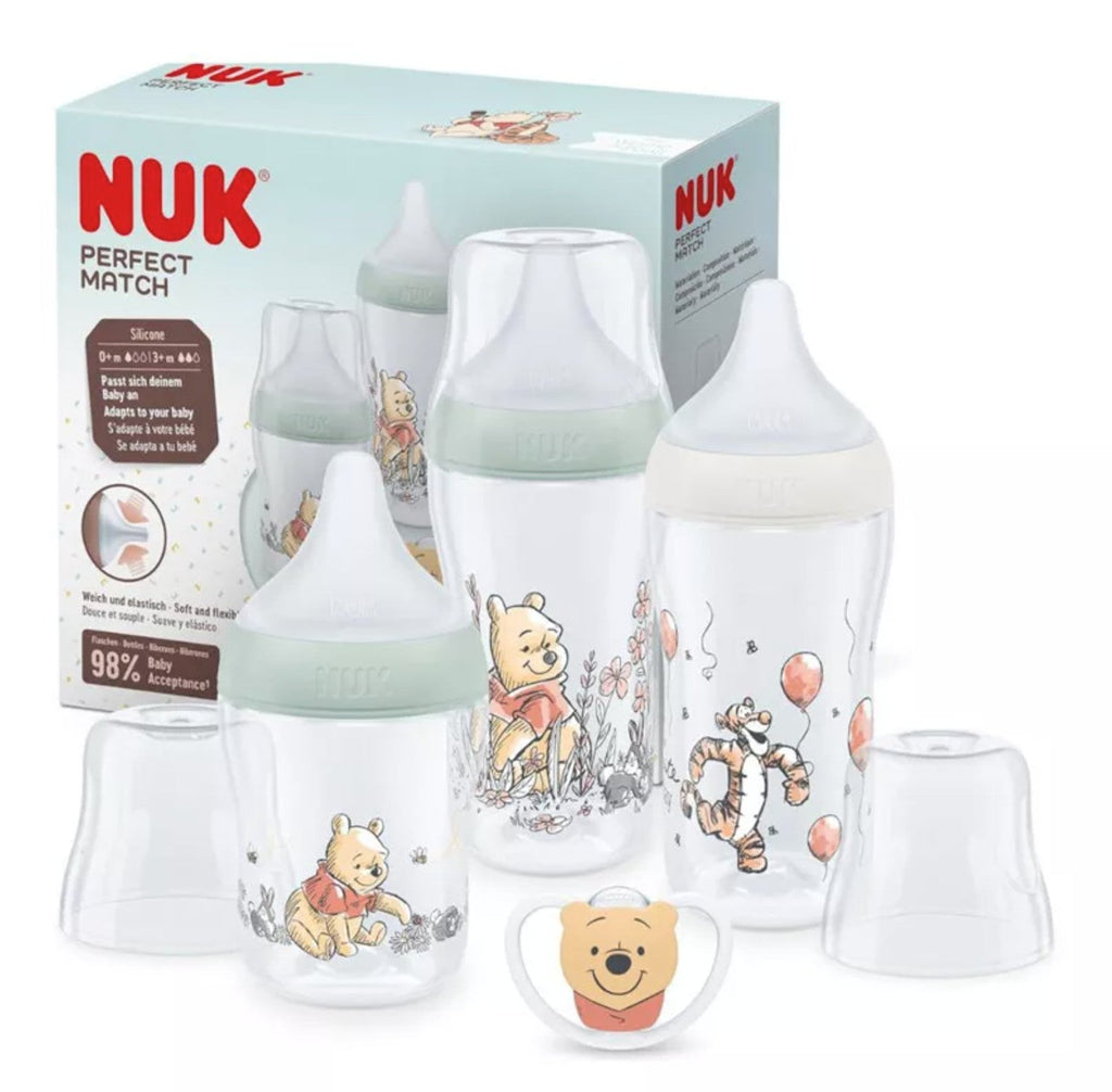 Nuk Perfect Match Starter Set - Winnie The Pooh Disney Edition