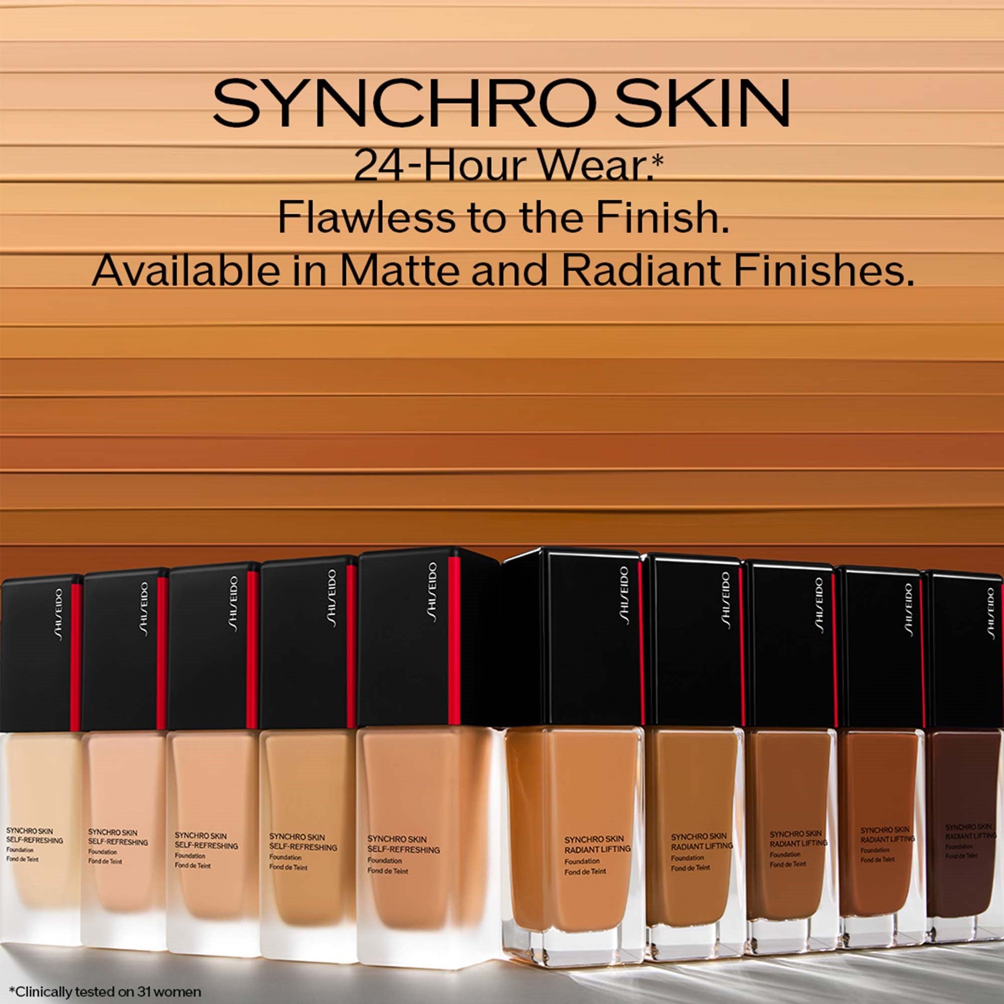 Shiseido Synchro Skin Self-Refreshing Foundation SPF 30 (With Pump)