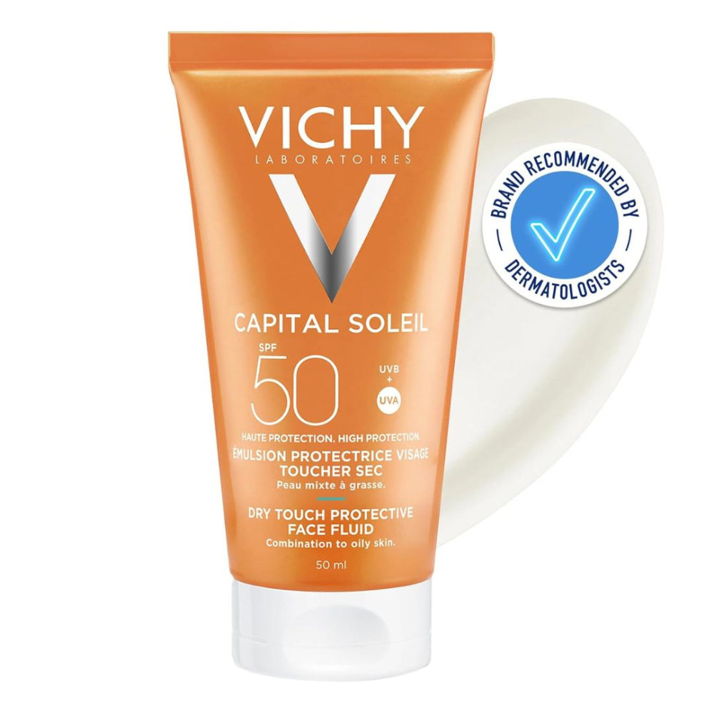Vichy Capital Soleil SPF 50 Dry Touch Protective Face Fluid 50ml
