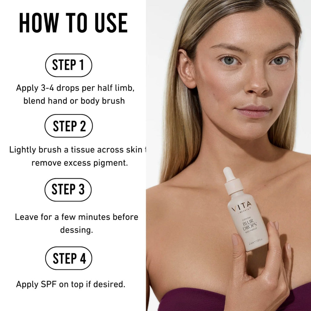 Vita Liberata Everyday Blur Drops® Concealing Body Makeup Medium 47ml